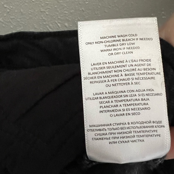 Re/done 90s High-Rise Ankle-Crop Jeans in Stoned Noir Size 31 - Picture 8 of 8